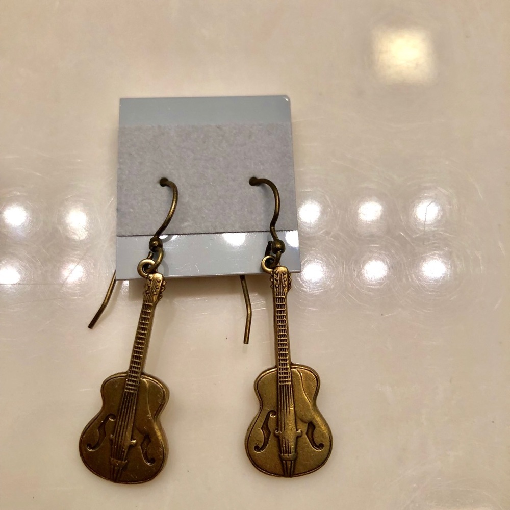 Guitar Earrings